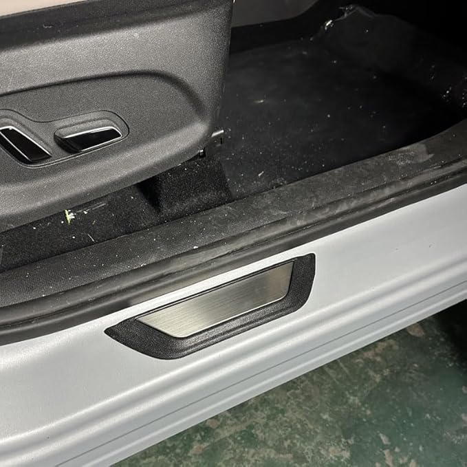 4PCS Car Door Sill Protector for Mazda MX-5 Miata 1989–2025 2026 NA/NB/NC/ND, Stainless Steel Scuff Plate with Plastic Base, Anti-Scratch Trim, Threshold Protection Strip, Auto Accessories Normal C-Blue - Image 3