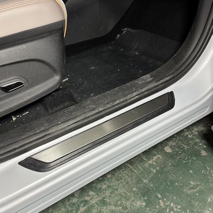4PCS Car Door Sill Protector for Mazda MX-5 Miata 1989–2025 2026 NA/NB/NC/ND, Stainless Steel Scuff Plate with Plastic Base, Anti-Scratch Trim, Threshold Protection Strip, Auto Accessories Normal C-Blue - Image 4