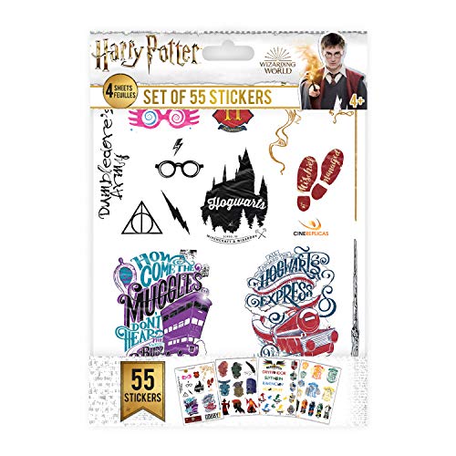 Cinereplicas Harry Potter - Stickers Logos (Set of 55) - Official License - Image 1