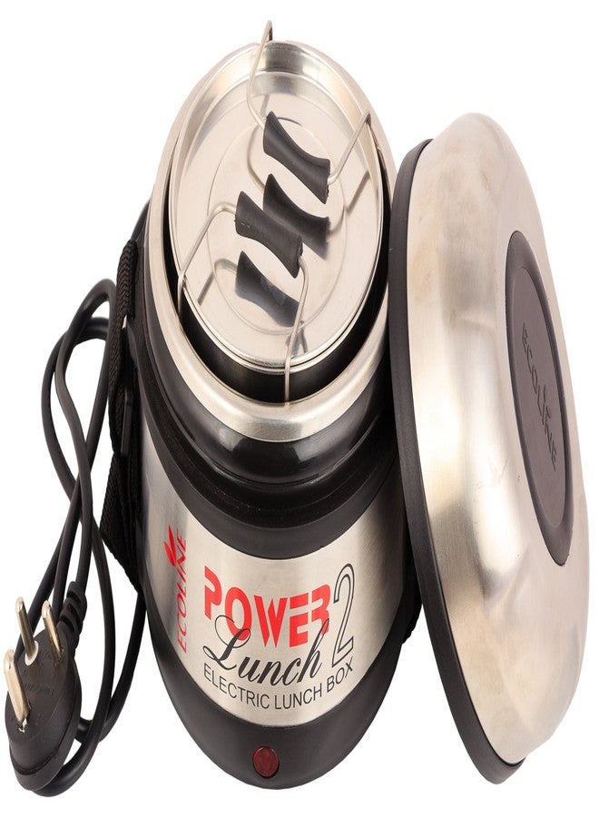 Ecoline Stainless Steel Power Lunch 2, Capacity 800Ml (2 Containers 400Ml) - Image 4