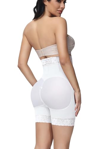 SHAPSHE Faja Body Shaper Tummy Control Body Shapewear Underwear Shapewear Girdles for Women Extra Firm Tummy Control Plus Size Tummy Tucker Shapewear for Women Postpartum Faja Low Back Shapewear Short - Image 2