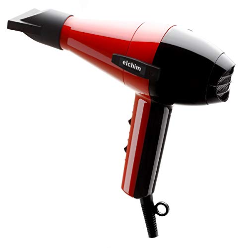 ELCHIM 2001 High Pressure Professional Hair Dryer - Red/Black , 1 Count (Pack of 1) - Image 3