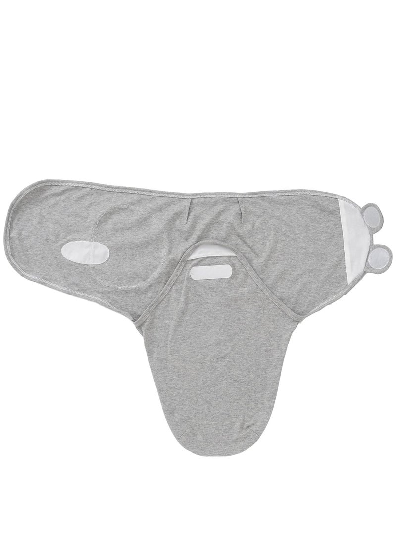 DOOKOO Baby Swaddle Sleep Sack with Hat Set for 0-3 months 3-Pack Soft Cotton Newborn Wearable Swaddle Wrap for Girls Boys  - Image 5