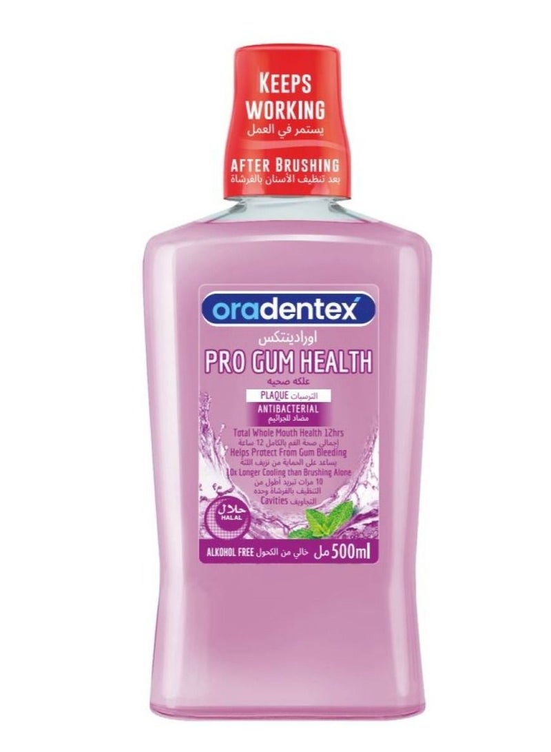 Mouthwash Pro Gum Health Anti Plaque 500 ml