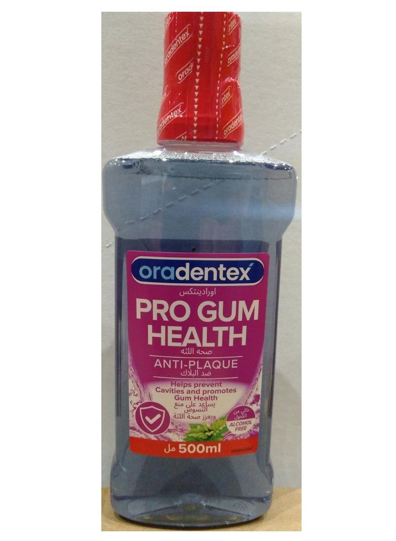 Mouthwash Pro Gum Health Anti Plaque 500 ml