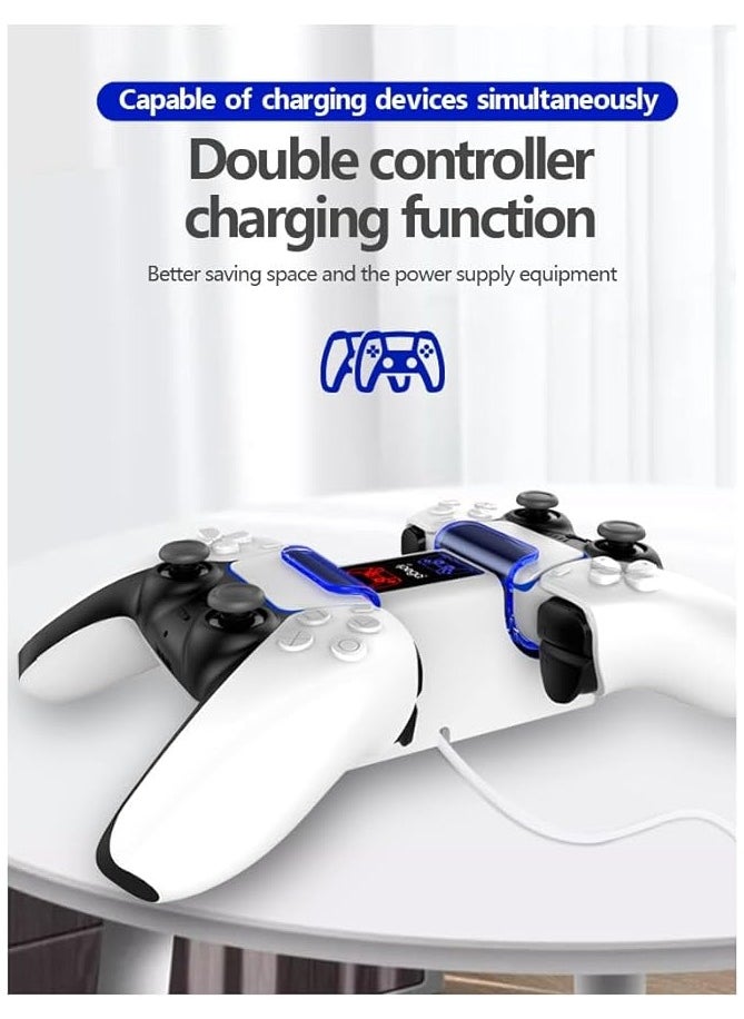 Ipega - ipega Luminous Dual Charger Station for PlayStation 5 DualSense Controller - Image 1