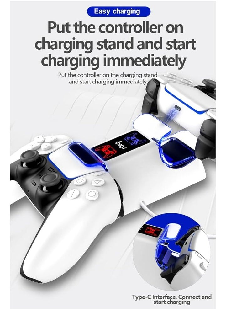 Ipega - ipega Luminous Dual Charger Station for PlayStation 5 DualSense Controller - Image 1