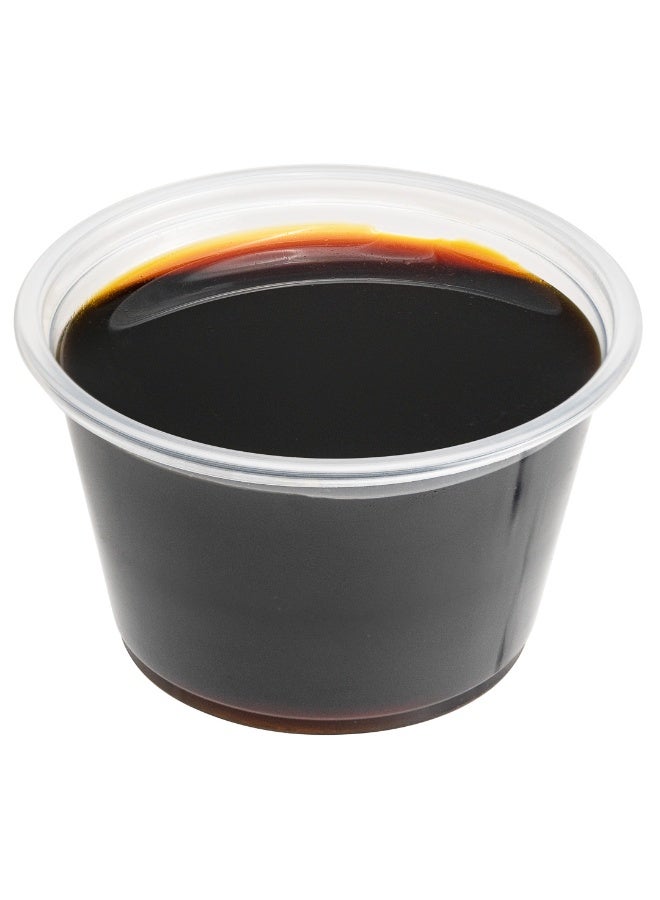 Restaurantware RW Base 4 Ounce Sauce Cups, 2000 Microwave-Safe Condiment Cups - Crack-Resistant, Disposable, Clear Plastic Portion Cups, For Samples, Sauces, Or Toppings, Lids Sold Separately - Image 2