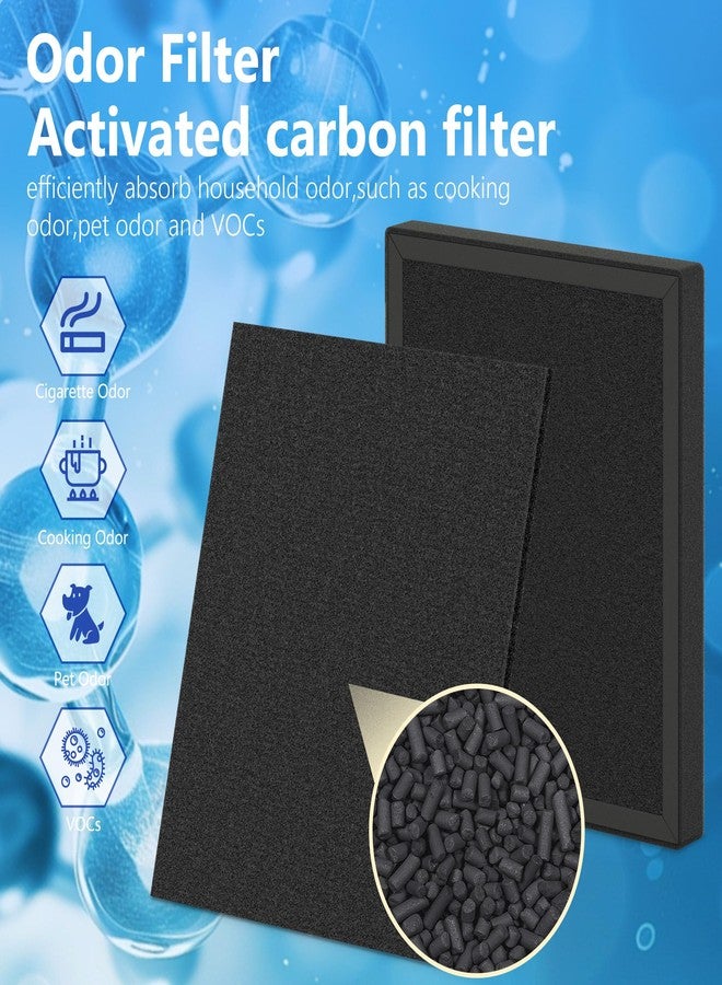 XBWW ZX001 Replacement Filter Compatible with AnEgoe ZX001 Air Cleaner Purifier for Home Large Room Up to 2500 Ft², 2 Pcs 1 Set - Image 5