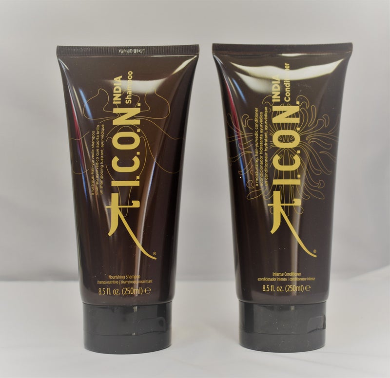 K.I.C.O.N. India Shampoo & Conditioner 8.5 fl oz DUO