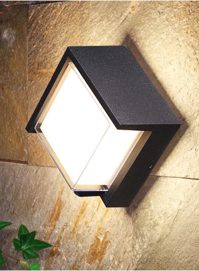 Vmax Modern 2 Pieces - Round LED Wall Light IP65 16W Wall Sconce for Indoor / Outdoor Lighting Wall Lamp Decor - Image 2