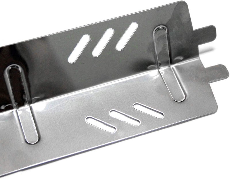 Criditpid BBQ-Element Grill Replacement Parts for Backyard Grill BY13-101-001-11, BY14-101-001-01, BY16-101-002-05, GBC1429W, Stainless Steel Heat Plate Tent Shields Burner Cover for Uniflame GBC1329W. - Image 4