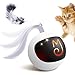Migipaws Interactive Cat Ball Toy Set Fun Tracker Automatic Rolling Chase Ball with Fluffy Tail A Small Mice Rechargeable White - Image 3