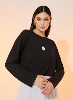 Styli Slogan Print Oversized Training T-Shirt  - Image 1