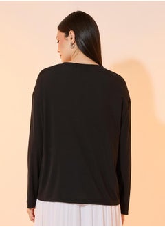 Styli Slogan Print Oversized Training T-Shirt  - Image 5