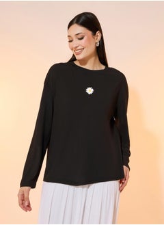 Styli Slogan Print Oversized Training T-Shirt  - Image 3