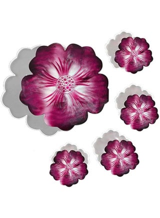 4PCS Coaster Resin Molds Set Coaster Silicone Molds for Epoxy Resin Flower Design Coaster Molds for Resin Casting Epoxy Mold for DIY Resin Crafts Cup Mats Home Decoration - pzsku/Z271A95CD866D59B8D143Z/45/_/1663401110/b902ed50-29ba-436b-a7c6-d7e9372ddd17