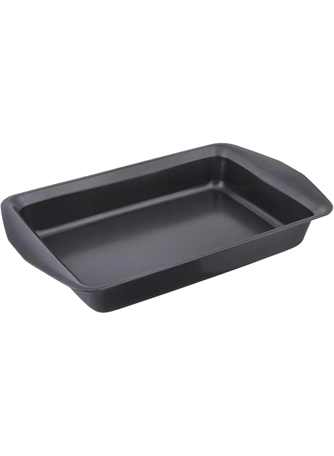 أم أن صينية خبز مستطيلة غير لاصقة مصنوعة من الفولاذ الكربوني عالي الجودة | صينية تحميص | صواني فرن متعددة الأحجام (41 سم × 25 سم)
