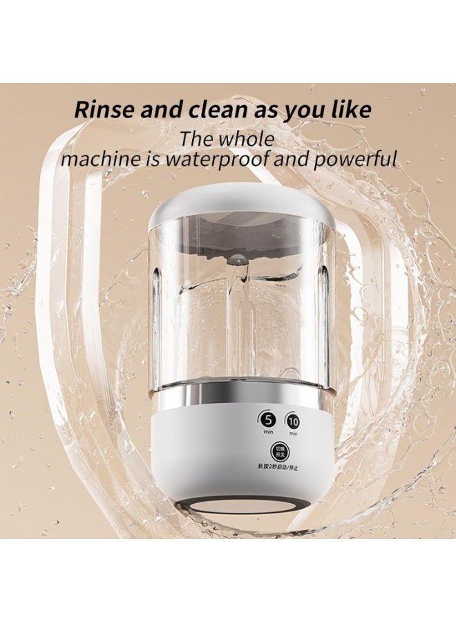 الهور إمبكس غسالة ملابس محمولة صغيرة – غسالة خفيفة الحجم للاستخدام المنزلي، السفر، الكارافان، السكن الجامعي والتخييم - Image 4