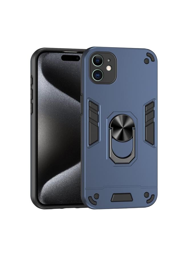 Zaboon Case For iPhone 11 Shockproof Metal Ring Holder Phone Case - Image 1