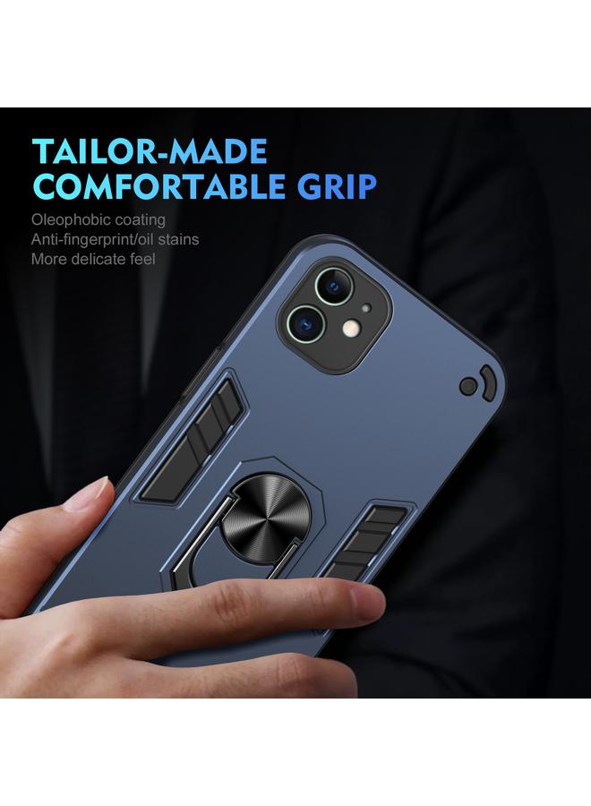Zaboon Case For iPhone 11 Shockproof Metal Ring Holder Phone Case - Image 5