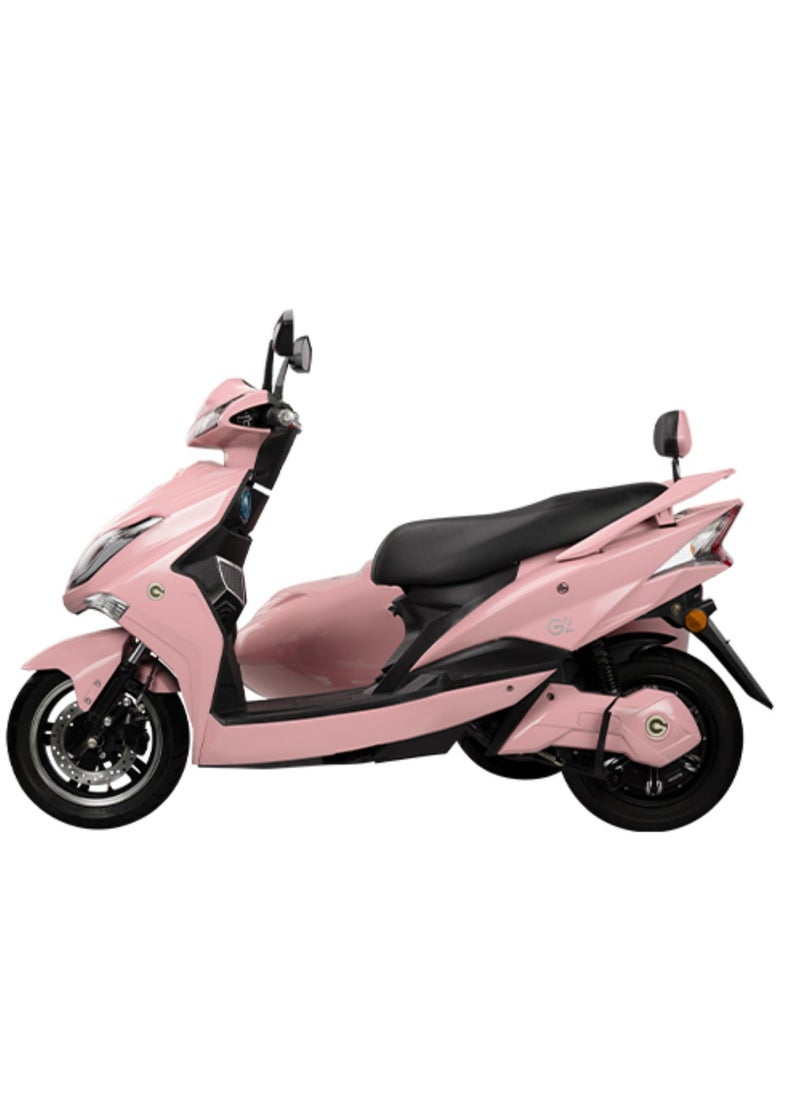 Glide - G2 Side Car Electric Scooter - Pink - Image 1