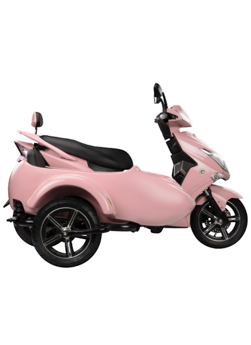 Glide - G2 Side Car Electric Scooter - Pink - Image 1