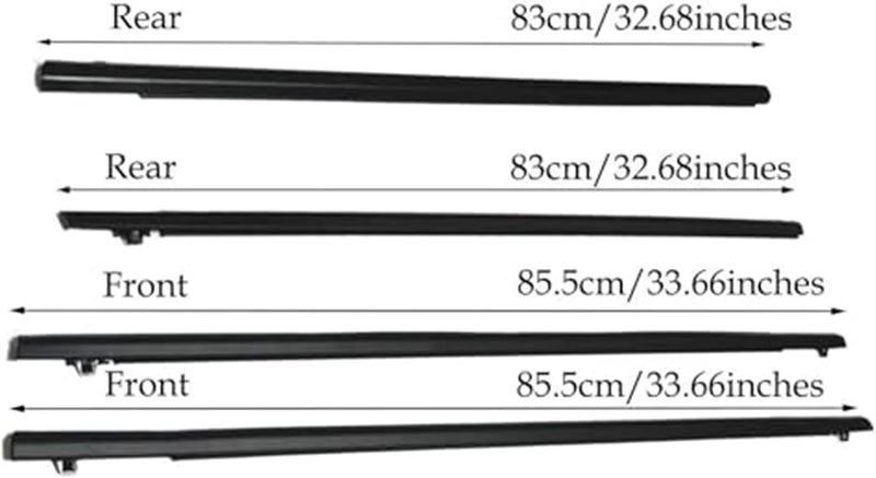 Wivplex Window Door Seals 4PCS Set for City 2009-2014 - Image 5
