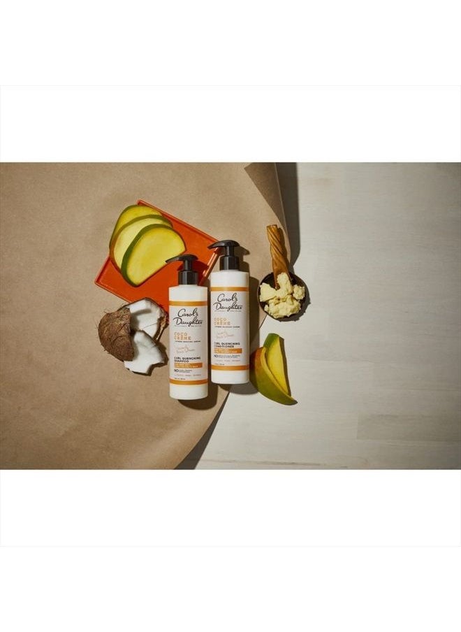 Carol's Daughter - Coco Creme Curl Quenching Sulfate Free Shampoo for Very Dry Hair, with Coconut Oil and Mango Butter, Sulfate Free Shampoo for Curly Hair, 12 fl oz - Image 1