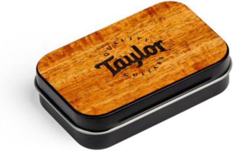 Taylor DarkTone Series Pick Tin with Assorted Picks - Image 1