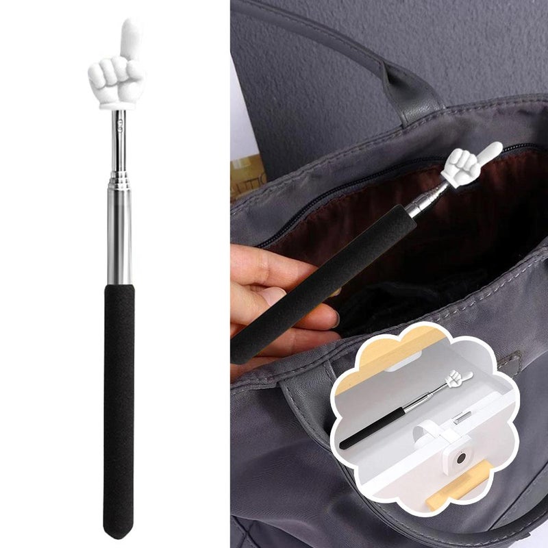 Retractable pointer, finger stick, teaching stick, telescopic rod, teacher-specific, for home teaching and learning. - Image 4