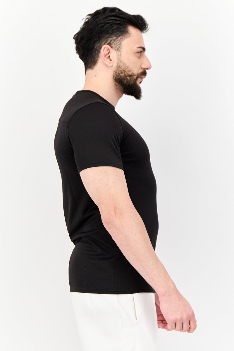 PUMA Men Sportswear Fit Short Sleeves Training T-shirt, Black - Image 2