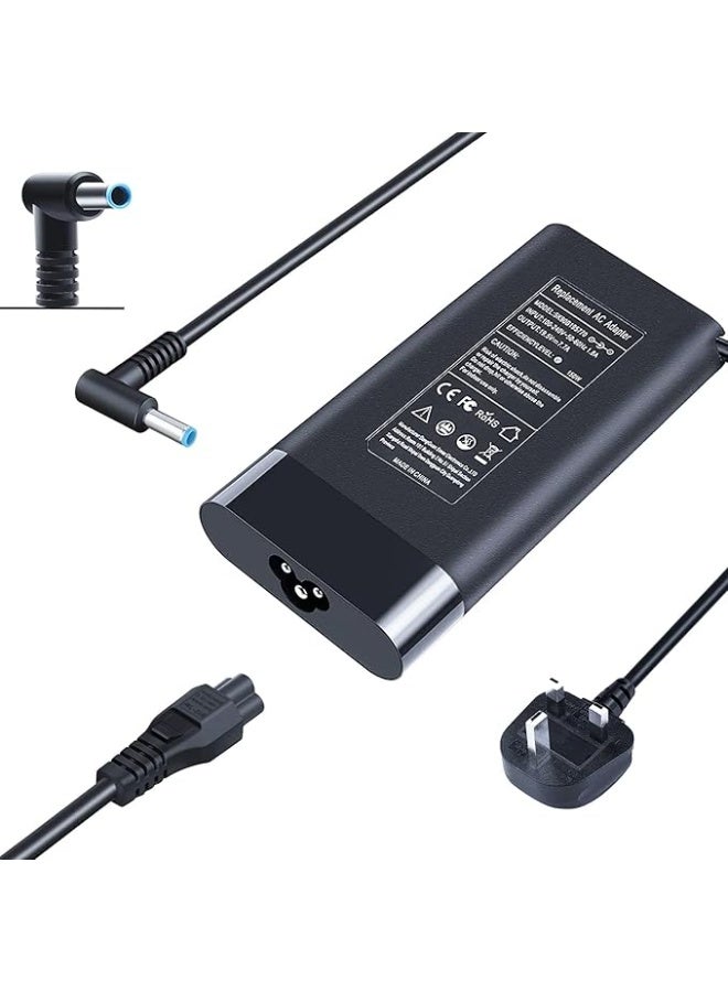 Terabyte 150W 135W Laptop Charger Compatible with HP Pavilion Gaming 15 17 OMEN 15 17 ZBook 15 G3 G4 G5 917677-003 917649-850 TPN-CA11 TPN-DA09 Adapter Power Supply Cord(4.5 * 3.0mm) - Image 1
