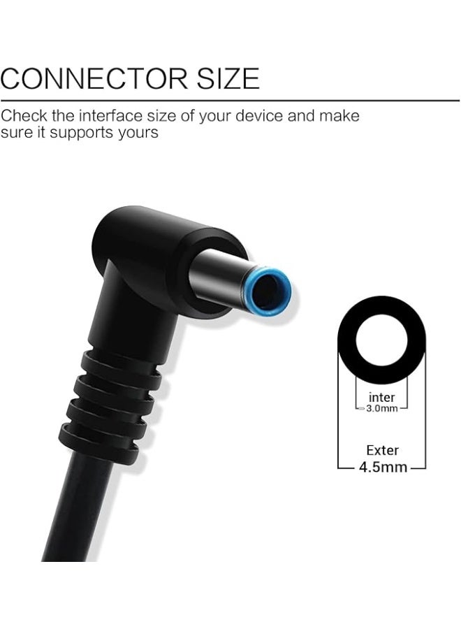 Terabyte 150W 135W Laptop Charger Compatible with HP Pavilion Gaming 15 17 OMEN 15 17 ZBook 15 G3 G4 G5 917677-003 917649-850 TPN-CA11 TPN-DA09 Adapter Power Supply Cord(4.5 * 3.0mm) - Image 2