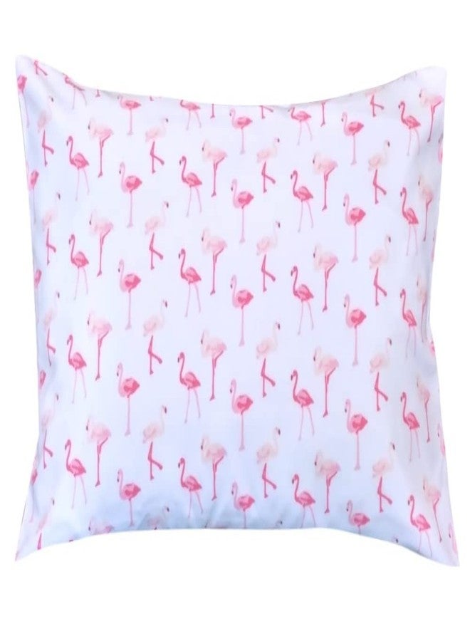 ELLA & MAX Toddler Travel Pillow Cases - Set of Two. Coastal Prints. Soft & Cuddly. Fits 13x18 & 14x19 Flamingo. (18.5 x 13 inches, Pink Flamingo) - Image 2