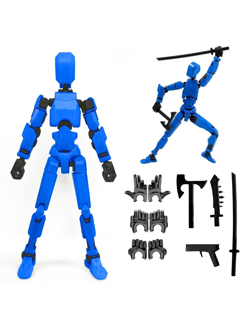 VIUAUAX Assembly Completed-Titan 13 Action Figure, Upgrade T-Robot 13 Action Figures, New Dummy Robot 13, 3D Printed Multi Action Figure Set,Creative Gifts for Children Adults - Image 1