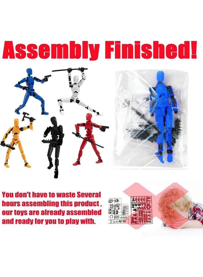 VIUAUAX Assembly Completed-Titan 13 Action Figure, Upgrade T-Robot 13 Action Figures, New Dummy Robot 13, 3D Printed Multi Action Figure Set,Creative Gifts for Children Adults - Image 2
