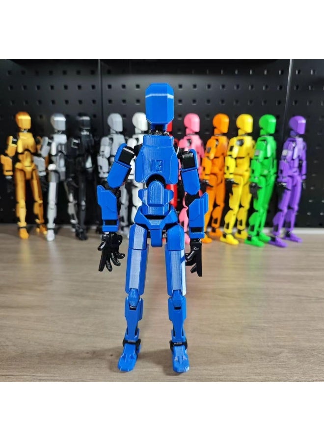 VIUAUAX Assembly Completed-Titan 13 Action Figure, Upgrade T-Robot 13 Action Figures, New Dummy Robot 13, 3D Printed Multi Action Figure Set,Creative Gifts for Children Adults - Image 4