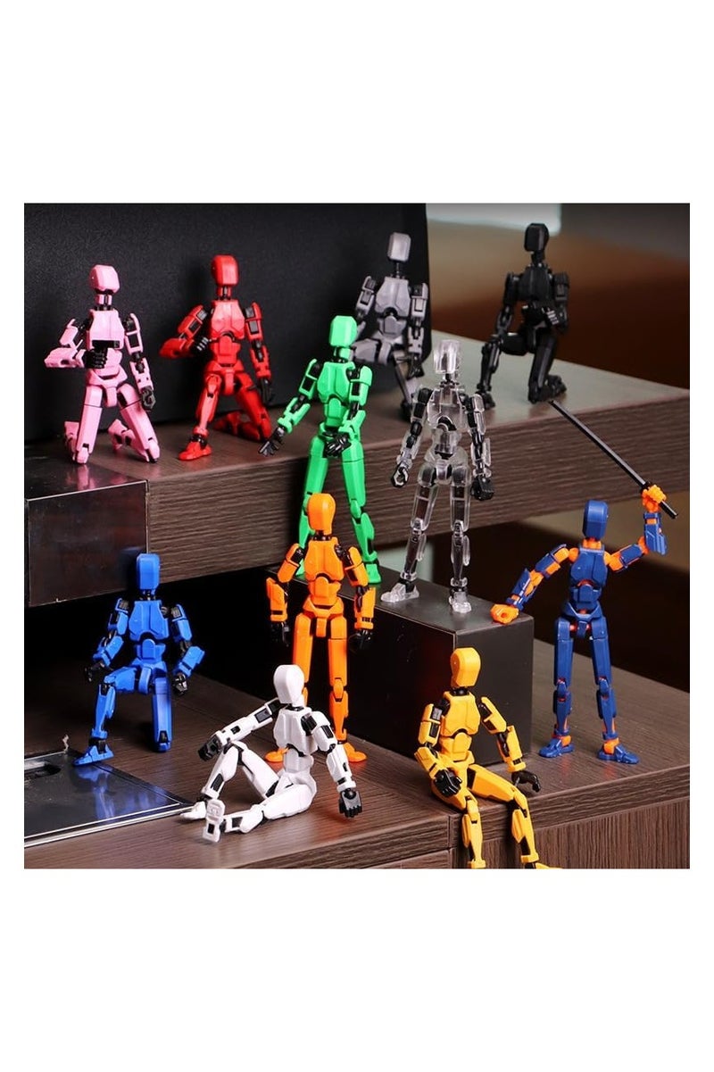 VIUAUAX Assembly Completed-Titan 13 Action Figure, Upgrade T-Robot 13 Action Figures, New Dummy Robot 13, 3D Printed Multi Action Figure Set,Creative Gifts for Children Adults - Image 5
