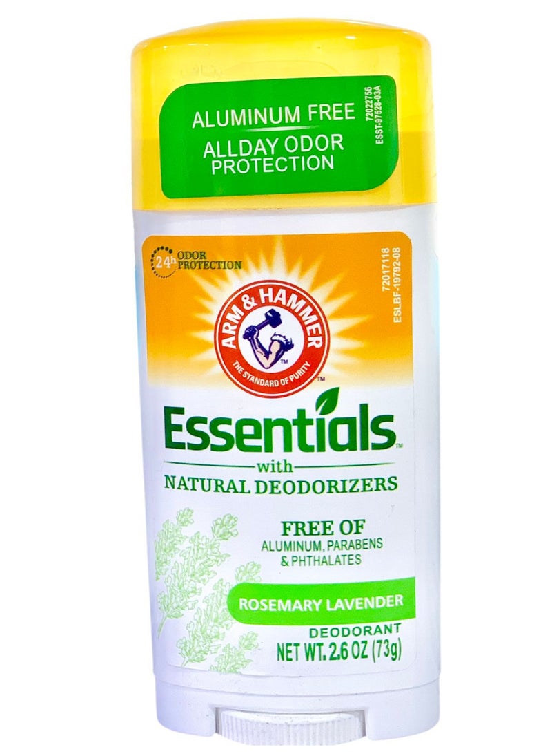 Arm & Hammer Essentials Natural Deodorant Rosemary Lavender - 73 g
