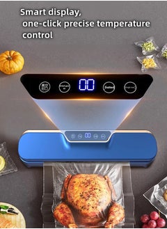 Generic HOT-SELLING Vacuum Sealer Machine Automatic Sealing for Food Preservation at Home and Restaurant，Dry &Moist Sealing Modes Built-in Cutter Starter Kit Easy Cleaning Compact Designr with 10 Vacuum Seal Bags  - Image 2