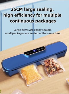 Generic HOT-SELLING Vacuum Sealer Machine Automatic Sealing for Food Preservation at Home and Restaurant，Dry &Moist Sealing Modes Built-in Cutter Starter Kit Easy Cleaning Compact Designr with 10 Vacuum Seal Bags  - Image 5