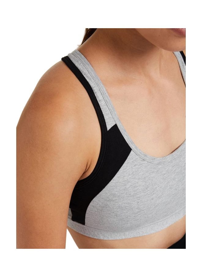 JOCKEY - Jockey 1380 Women Wire free Padded Super Combed Cotton Elastane Stretch Printed Full Coverage Racer Back Styling Active Bra with Stay Fresh and Moisture Move Treatment - Image 1