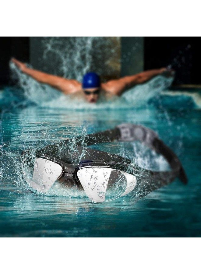 Prime Deals Premium Big Frame Competition Swim Goggles With Free Protective Case Pro Clear Lens & Wide Vision Swimming Goggles With Uv And Anti Fog Protection For Adult Men Women Black. - Image 5