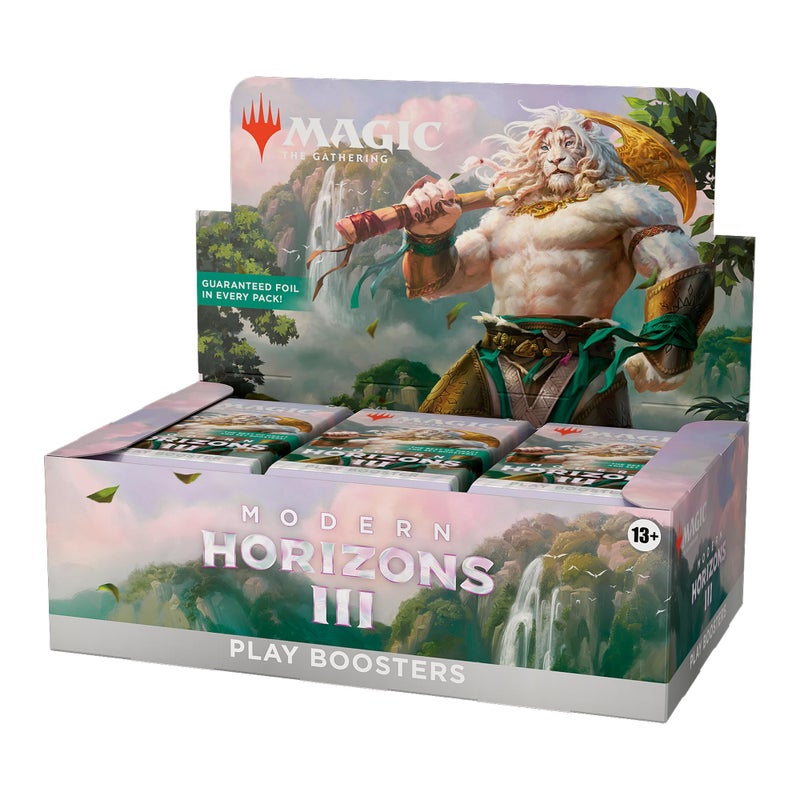 Magic the Gathering Magic: The Gathering Modern Horizons 3 Play Booster Box - 36 Packs (504 Magic Cards) - Image 1
