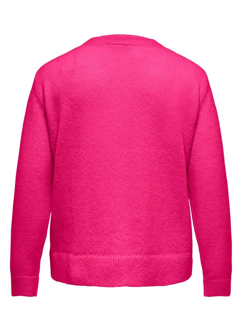Only Carmakoma - Pocket Detail Knitted Cardigan - Image 1