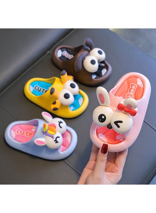 Summer Children's Sandals And Slippers For Boys And Girls, Anti-slip Soft Bottom, Indoor Bath, Parent-child Children's Sandals - Image 4