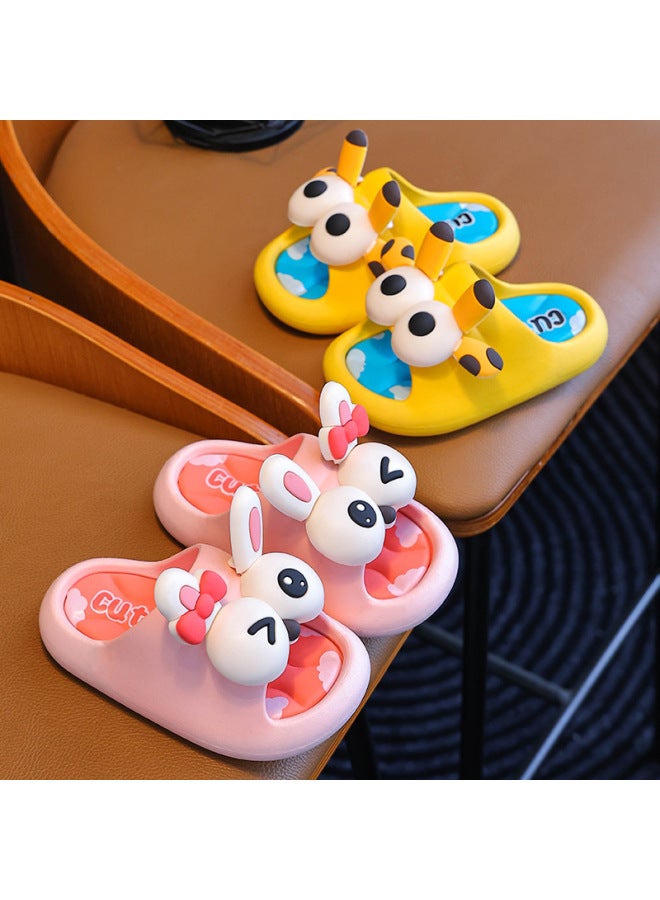 Summer Children's Sandals And Slippers For Boys And Girls, Anti-slip Soft Bottom, Indoor Bath, Parent-child Children's Sandals - Image 3