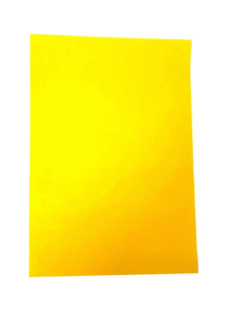 فرخ ورق كربون لتتبع القماش والخشب الكتابة و الرسم من خلالة مقاس 42*90 (أصفر) - Image 1