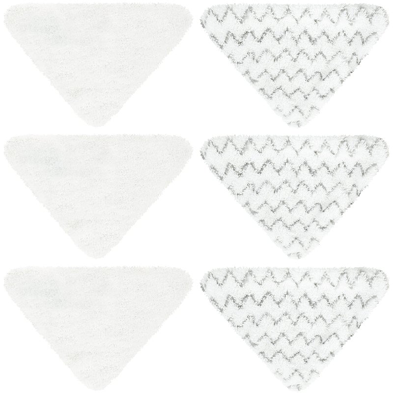 BlueStars BlueStars 6Pack Replacement Microfiber Pads for Bissell PowerEdge  PowerForce LiftOff Steam Mop Series 2078 2165 20781  Washable and Reusable 